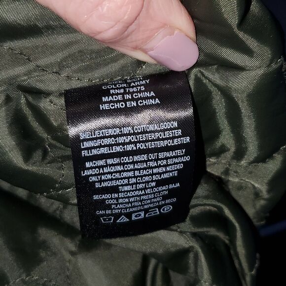LUCKY BRAND, Jacket Army Style! Size S,  NWOT! - Picture 12 of 13